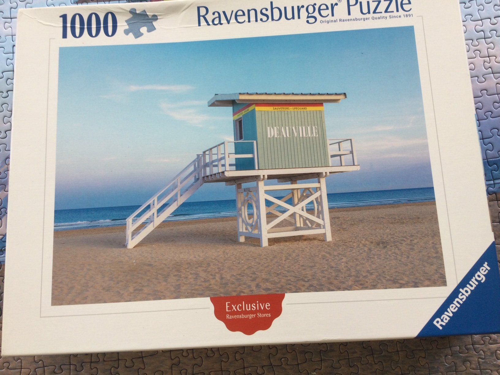 Puzzle: Puzzle 1000 Teile, Ravensburger, Deauville – Usato da Riehen venduto da hansi999