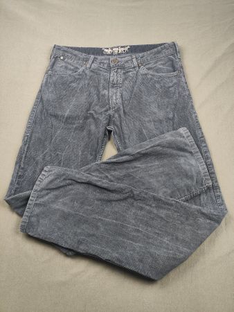LEVI'S 504 | jean velours côtelé noir délavé | W30 L34 homme