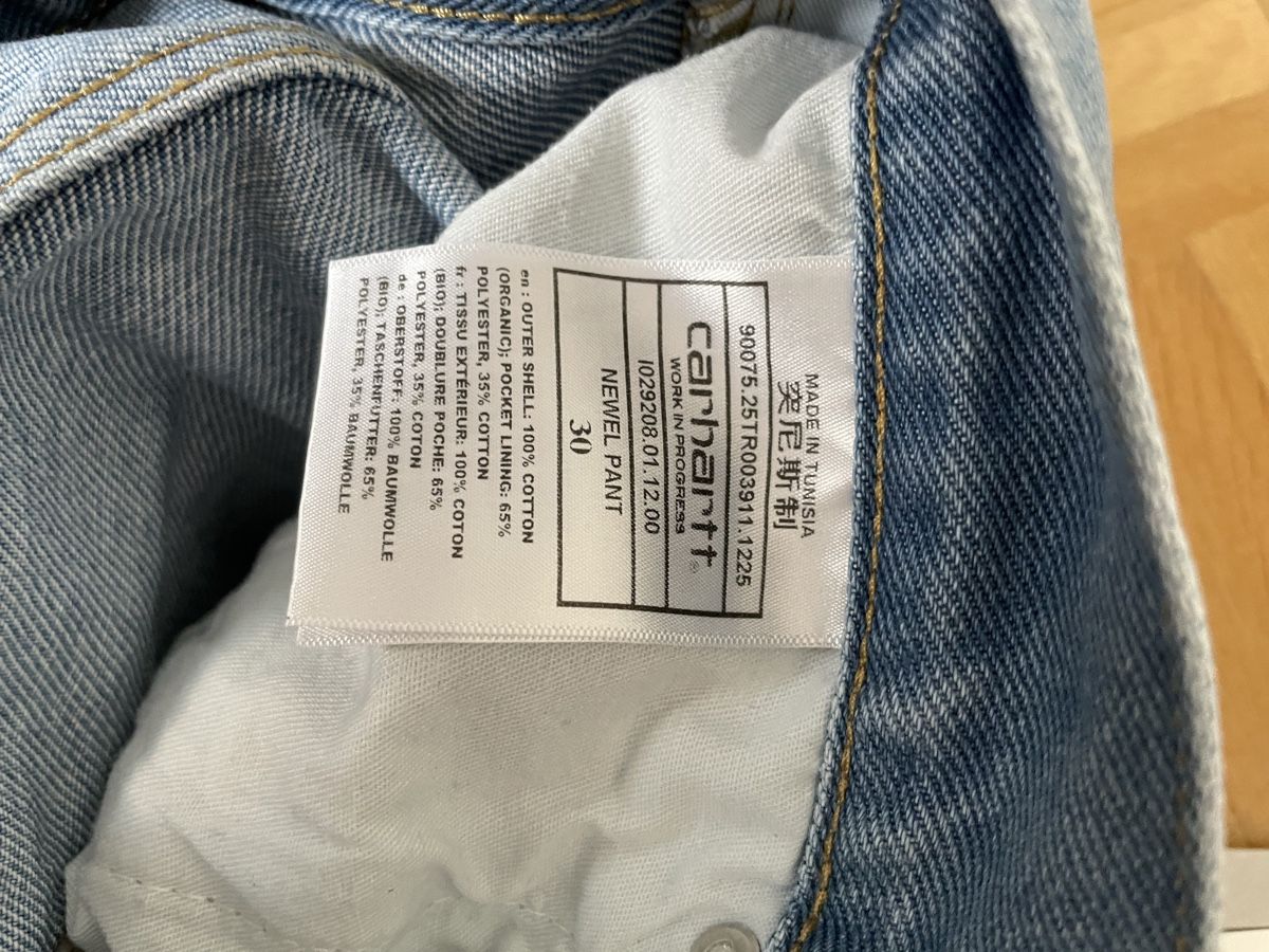 Jeans: Carhartt Newel Pant – Nuovo e nell'imballaggio originale da Basel venduto da Magimagsen 3