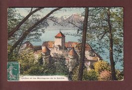 CHILLON et les Alpes de Savoie - 1913