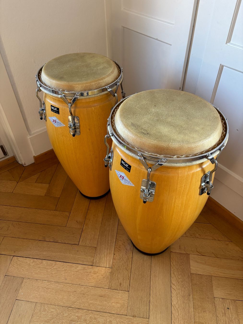 Strumenti musicali: PJ Percussion Conga Set "Session Line" (Made in Denmark) – Usato da Bern venduto da plus_1 1