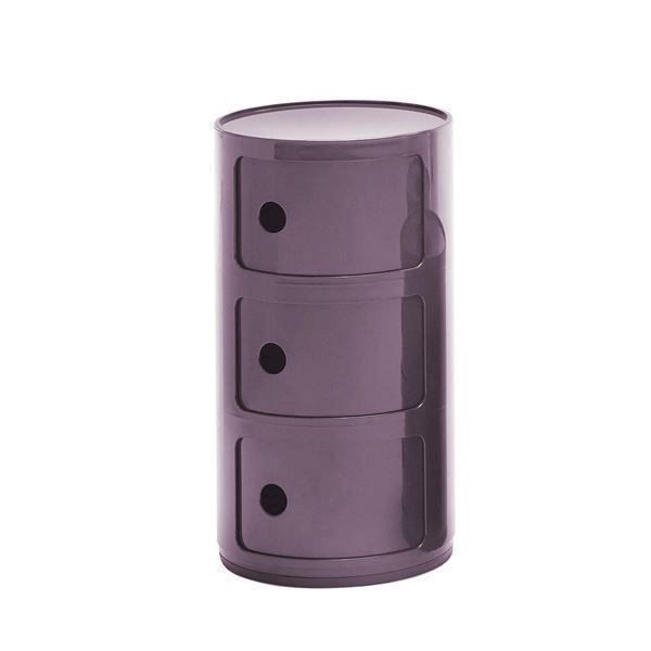 Designklassiker: Kartell Componibili Kupfer lila – Neu und originalverpackt aus Bottighofen von zaap