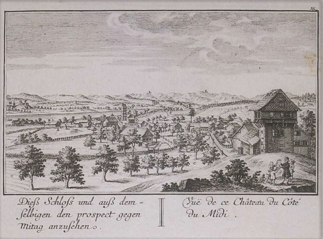 Incisioni: Maur von Herrliberger 1754 – Usato da Rafz venduto da Helvet32 1