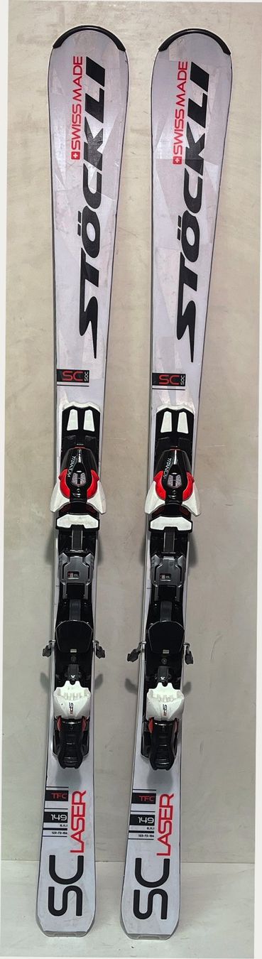 Stöckli Skis: Stöckli LASER SC TFC   149 cm; mit Platte – Gebraucht aus Brüttisellen von SkiverkaufStepan