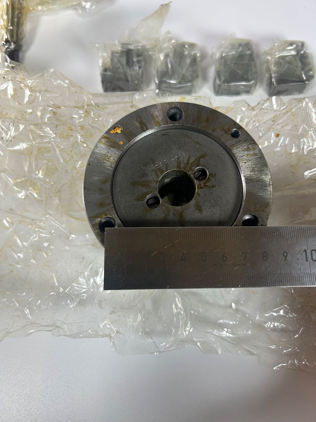 Tutti gli attrezzi: FORKARDT 4-Backen Planspiralfutter Neu – Usato da Rothenfluh venduto da BitterlinPartner 5
