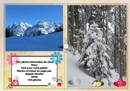 Livre photos-Les paysages hivernaux de chez nous