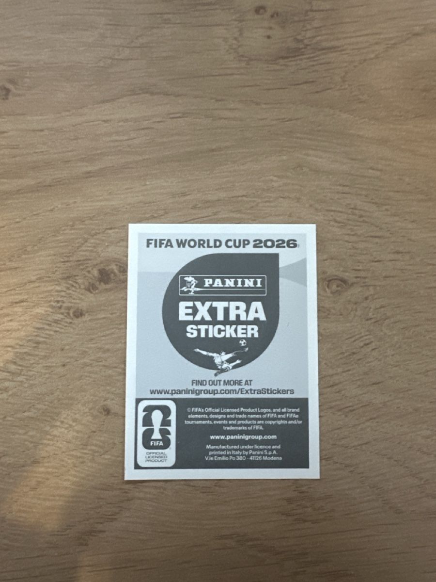 Panini Carte collezionabili: Cristiano Ronaldo Panini Extra Sticker Silber – Nuovo (secondo la descrizione) da Alterswil FR venduto da ter_8s65 1