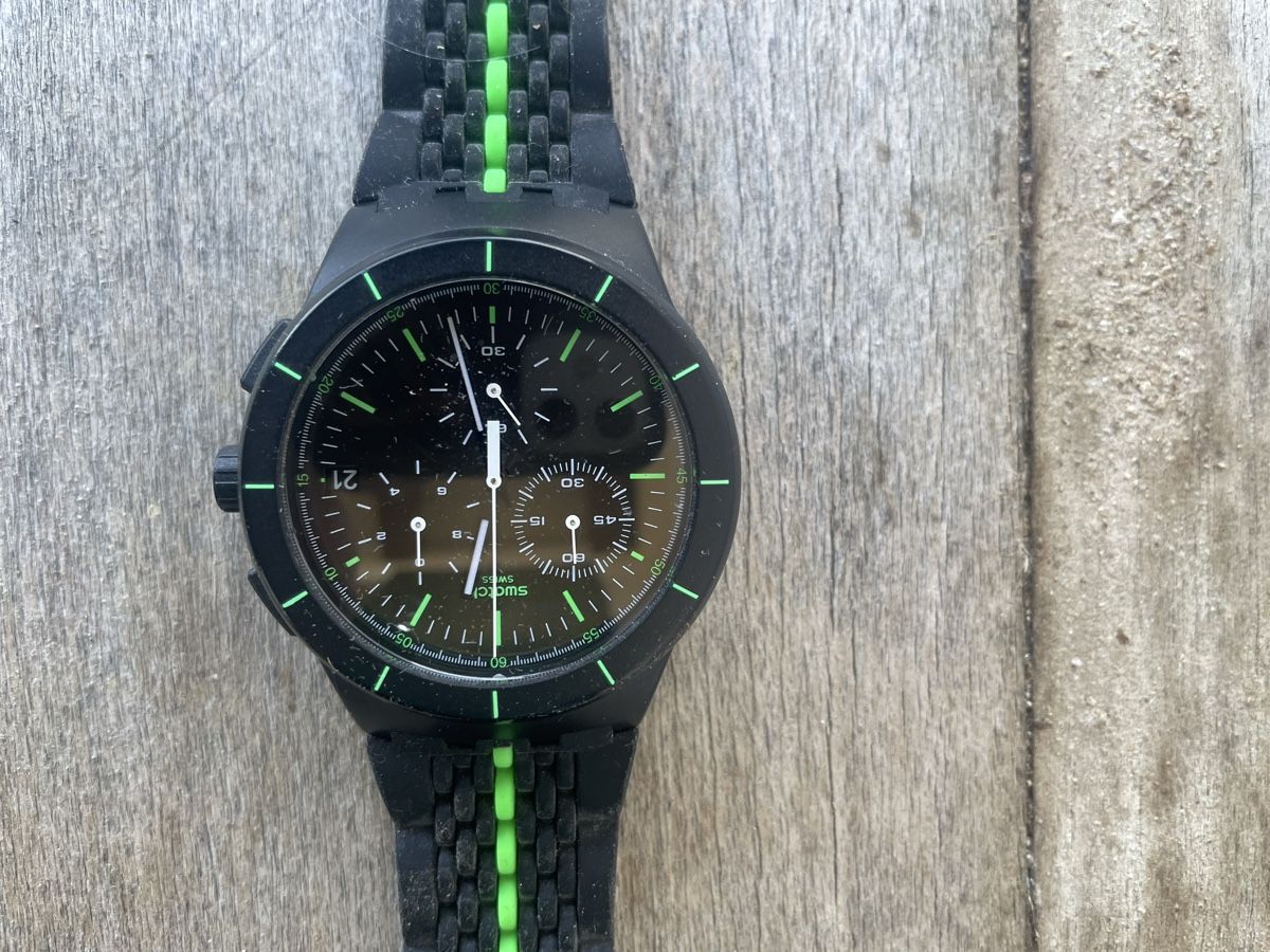 Swatch Montres: Swatch Chrono LASER Track (Susb 409) – Neuf (Voir description) à Wildensbuch par Mangosteen7 2