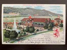 WINTERTHUR Zürcher Kantonal - Schützenfest 1902, LITHO