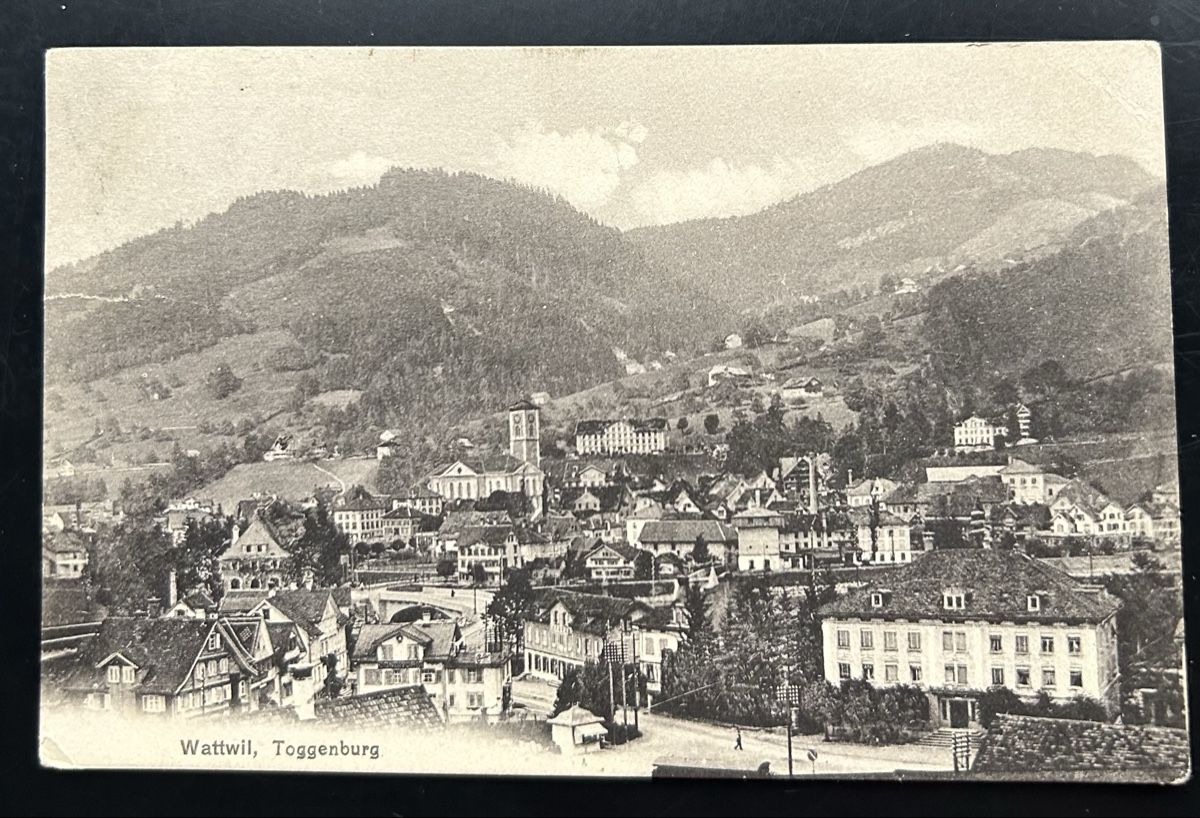 Cartoline postali: AK Wattwil 1912 – Usato da Horw venduto da Tellbub