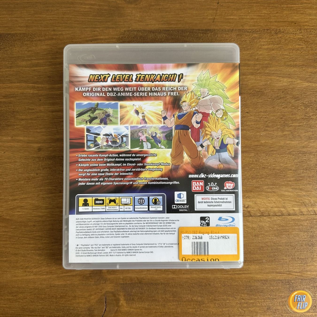 Giochi: PS3 Dragon Ball Raging Blast – Usato da Luzern venduto da fairflip 2