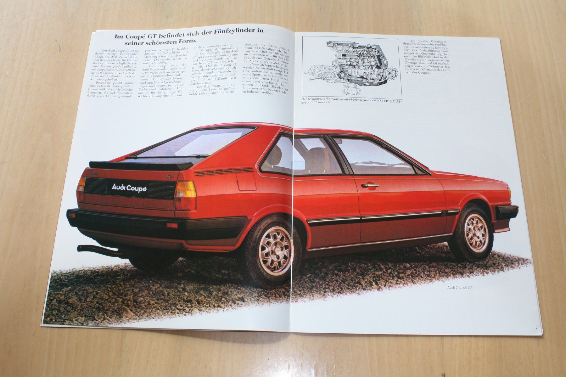 Audi Documenti: Audi Coupé Prospekt 1/1982 – Usato da Wikon venduto da erwin400 3