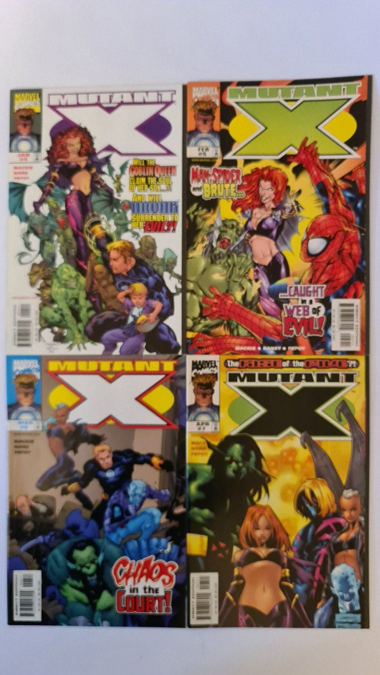 Fumetti: Mutant X Comic Hefte 1-11, plus Annual '99, Marvel Comics – Nuovo (secondo la descrizione) da Aesch BL venduto da pri_fp8t 2