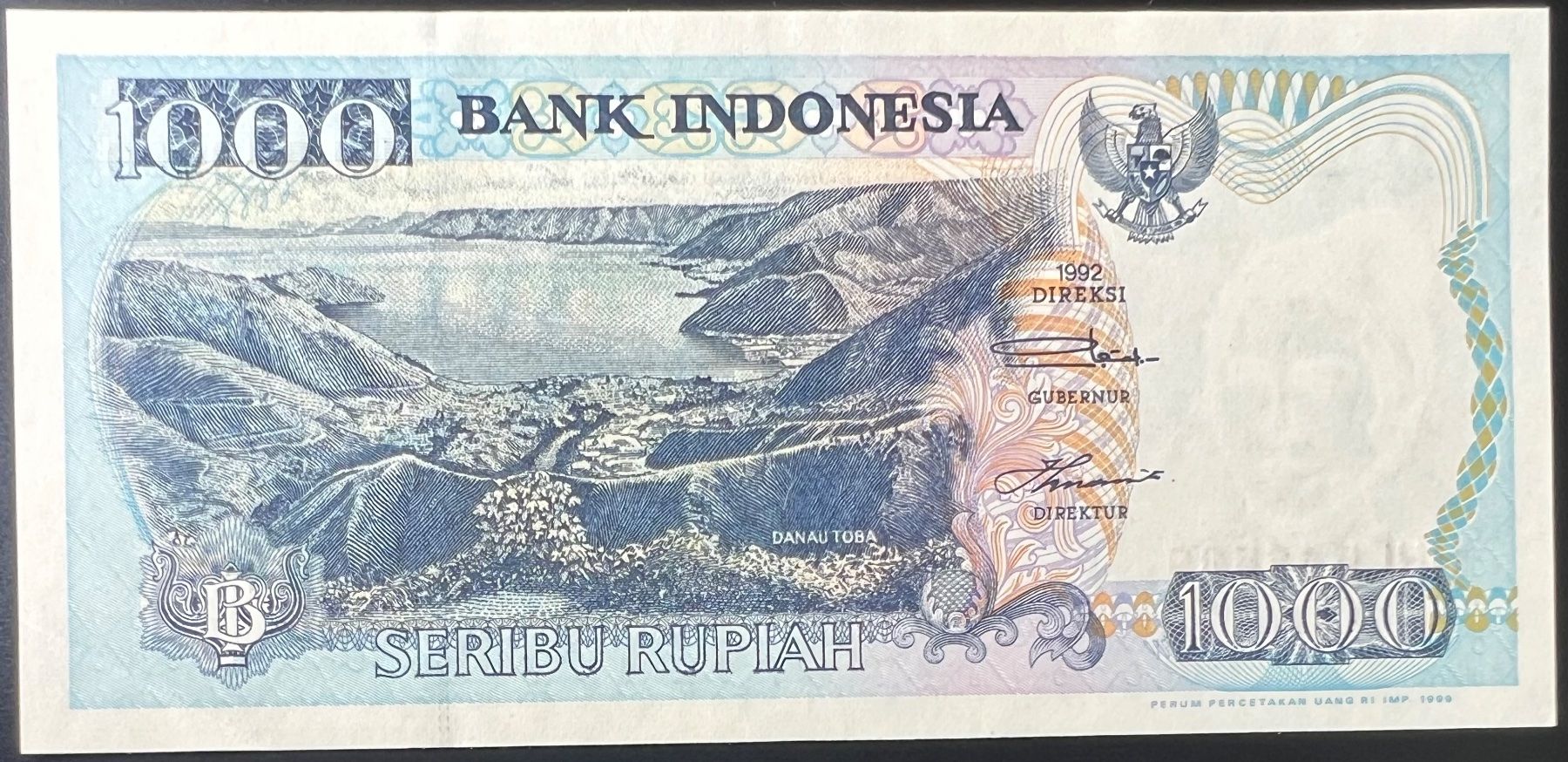 Banconote: Indonesia 1000 Rupiah 1999 – Usato da Tramelan venduto da MHK79