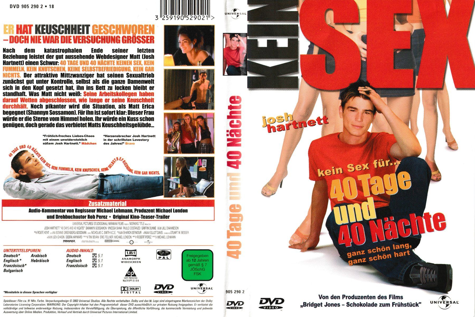 Tutti i DVDs: DVD - 40 Tage und 40 Nächte – Usato da Langnau am Albis venduto da MediaRescuerKeLoX