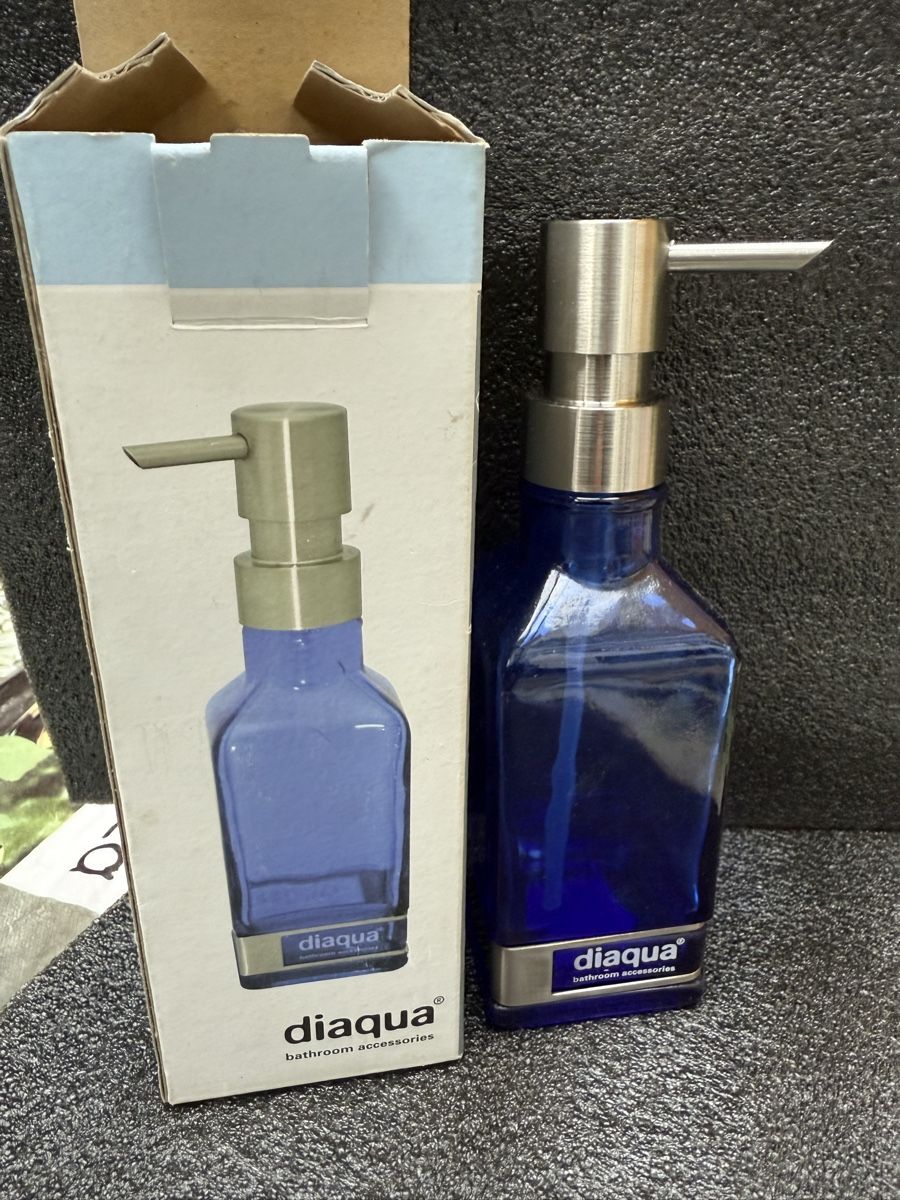 Portasapone: Diaqua Seifenspender, blau,neu – Nuovo (secondo la descrizione) da Ennenda venduto da SamSam127 1