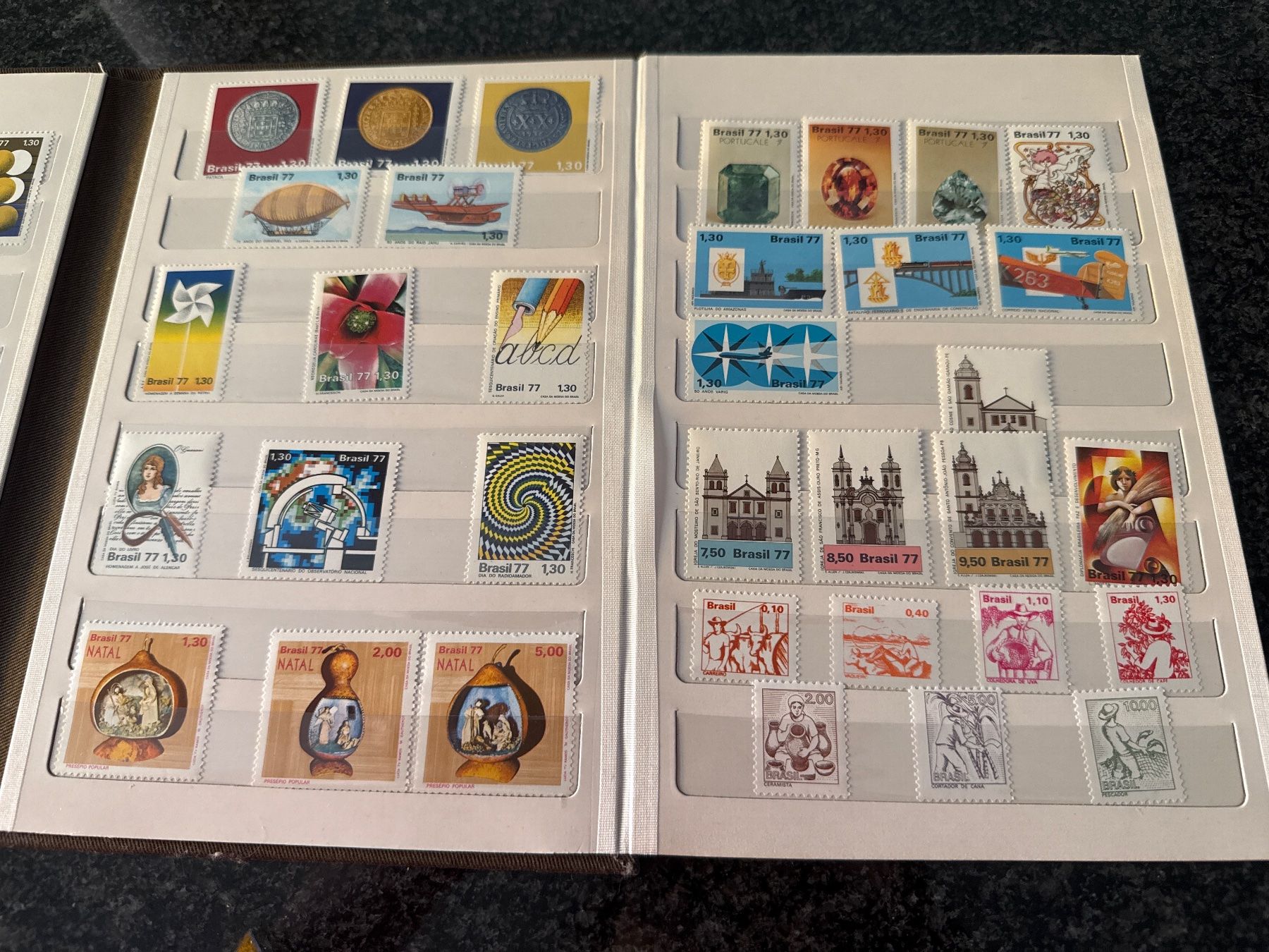 Tous les timbres: Briefmarken Brasilien 1977 – Neuf (Voir description) à Stäfa par Cinderalla 2