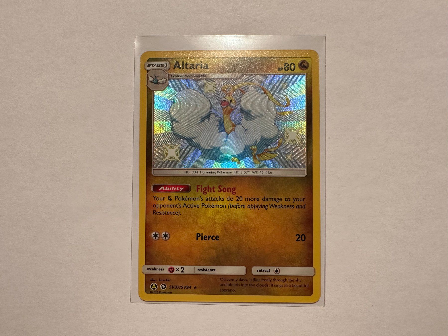 Pokémon Sammelbilder & Trading cards: Altaria Shiny Hidden Fates EN – Neu (gemäss Beschreibung) aus Hagendorn von Pokecollectorch