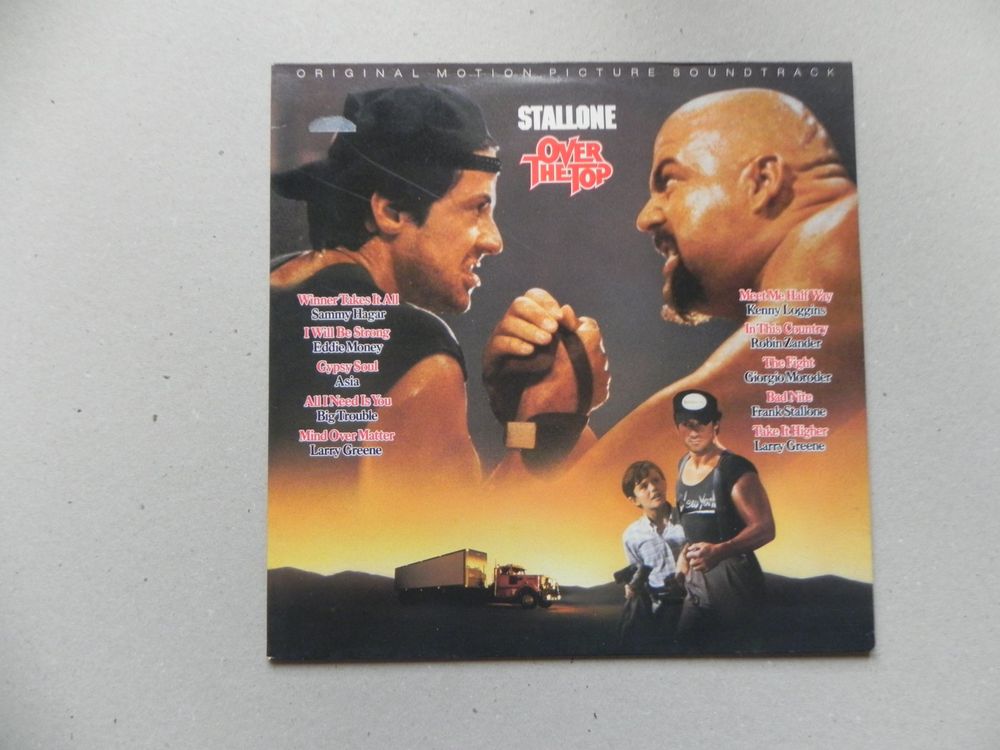 LP Movie Film Over the Top 1987 Sylvester Sallone (Gebraucht) in ...