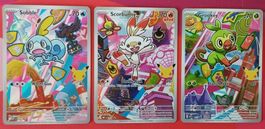 🔥 🇬🇧 Pokémon First Partner Galar Trio Promo Set ab 1.- 🔥