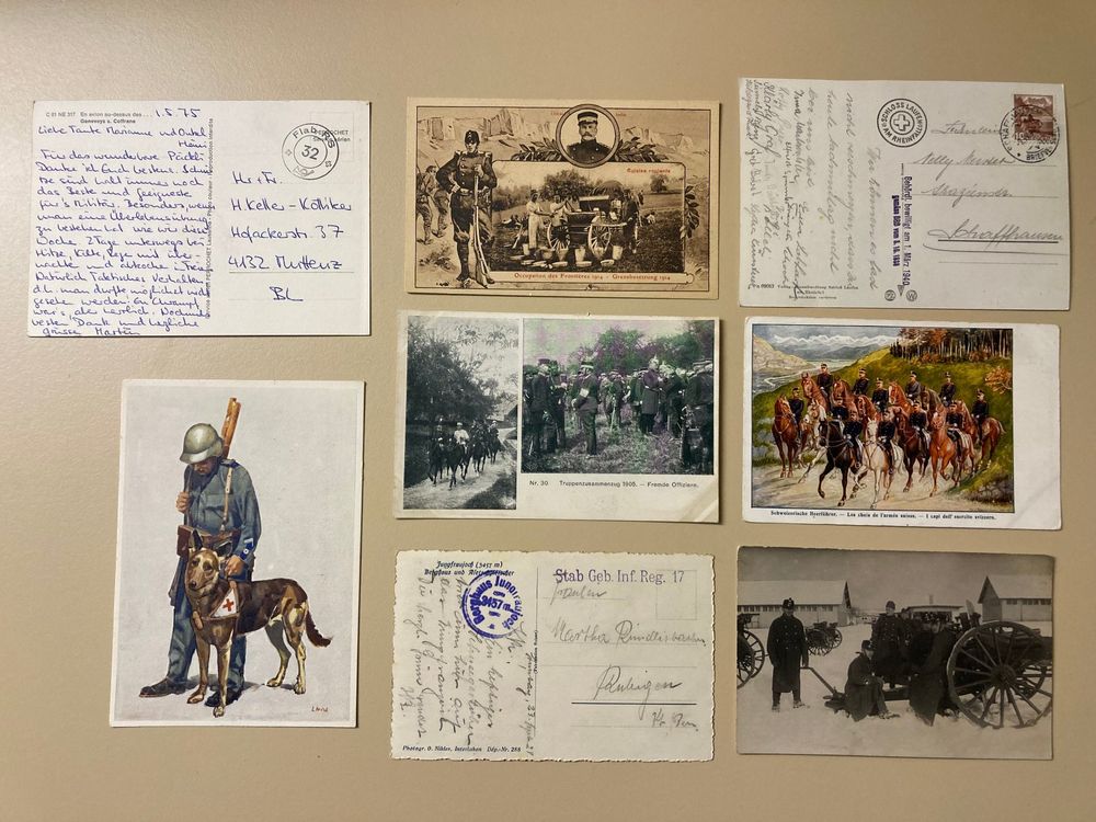 8 Postkarten Feldpost Schweizer Armee Kaufen auf Ricardo