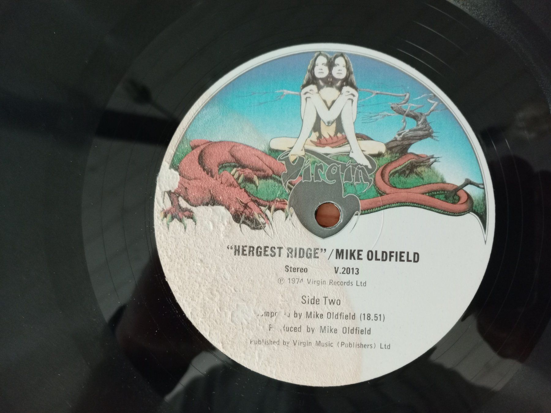 Dischi in vinile: Mike Oldfield - Hergest Ridge - Vinyl Schallplatte – Usato da Waldenburg venduto da STICKER_KING 2