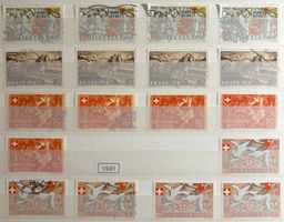 Timbres suisses 1941 Fête nationale