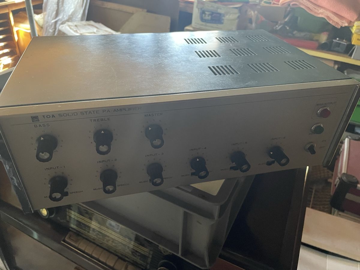 Verstärker: TOA TA-958 PA-Verstärker  – Gebraucht aus Naters von Drummerboy84