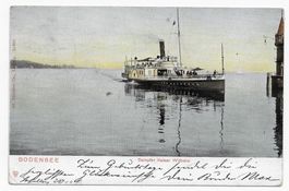 Bodensee, DampferKaiser Wilhelm, Rasierklingen⨀ St.Gallen