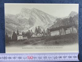 KOHLTHAL-EMMETTEN KÄSESPEICHER ALP GRUND ONW AK-REPRO1902