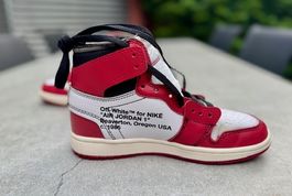Nike Air Jordan 1 Retro High Off-White Chicago, Grösse 38
