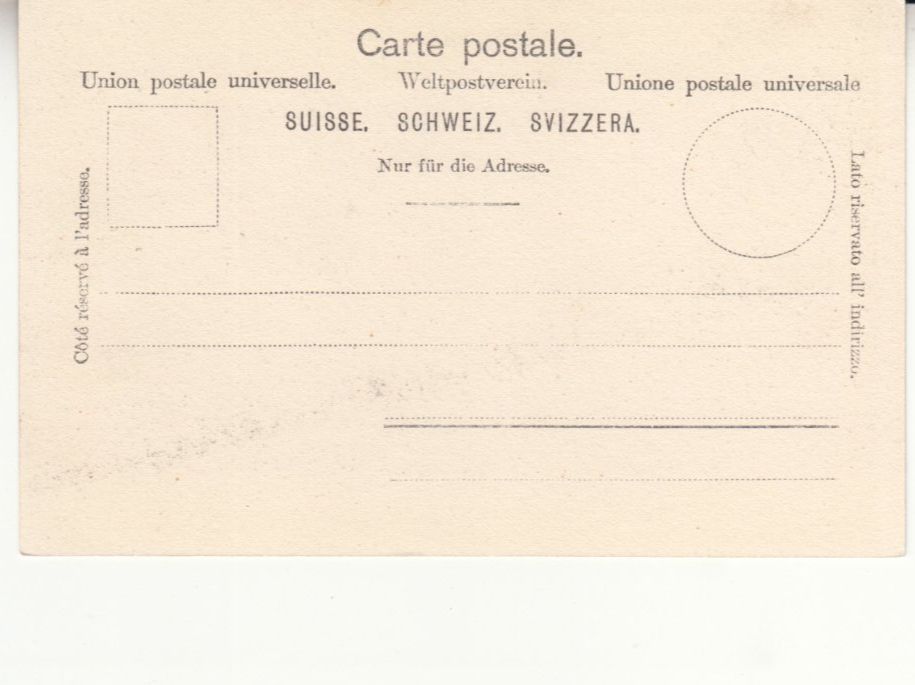Cartoline postali: Roseg ca. 1900 – Usato da Bürglen TG venduto da StampGraf 1