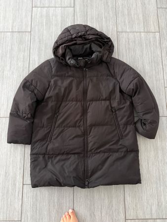 Schwarze Zara Winterjacke - Größe S