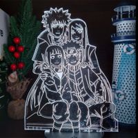 Anime Led Lampe - Naruto Familie