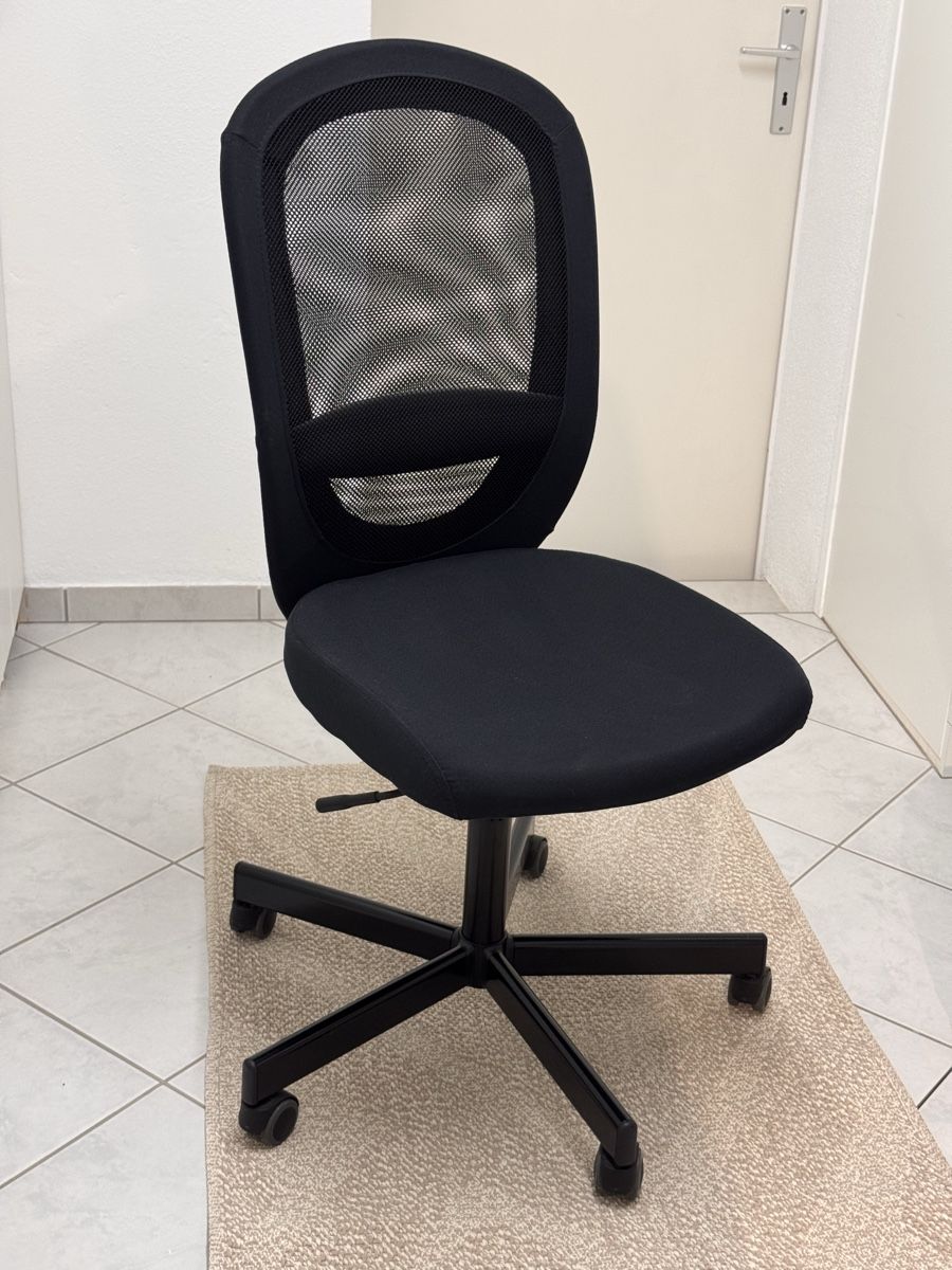 Ikea Sedie: Bürostuhl IKEA FLINTAN, Schwarz – Usato da Siebnen venduto da Guesswho 3