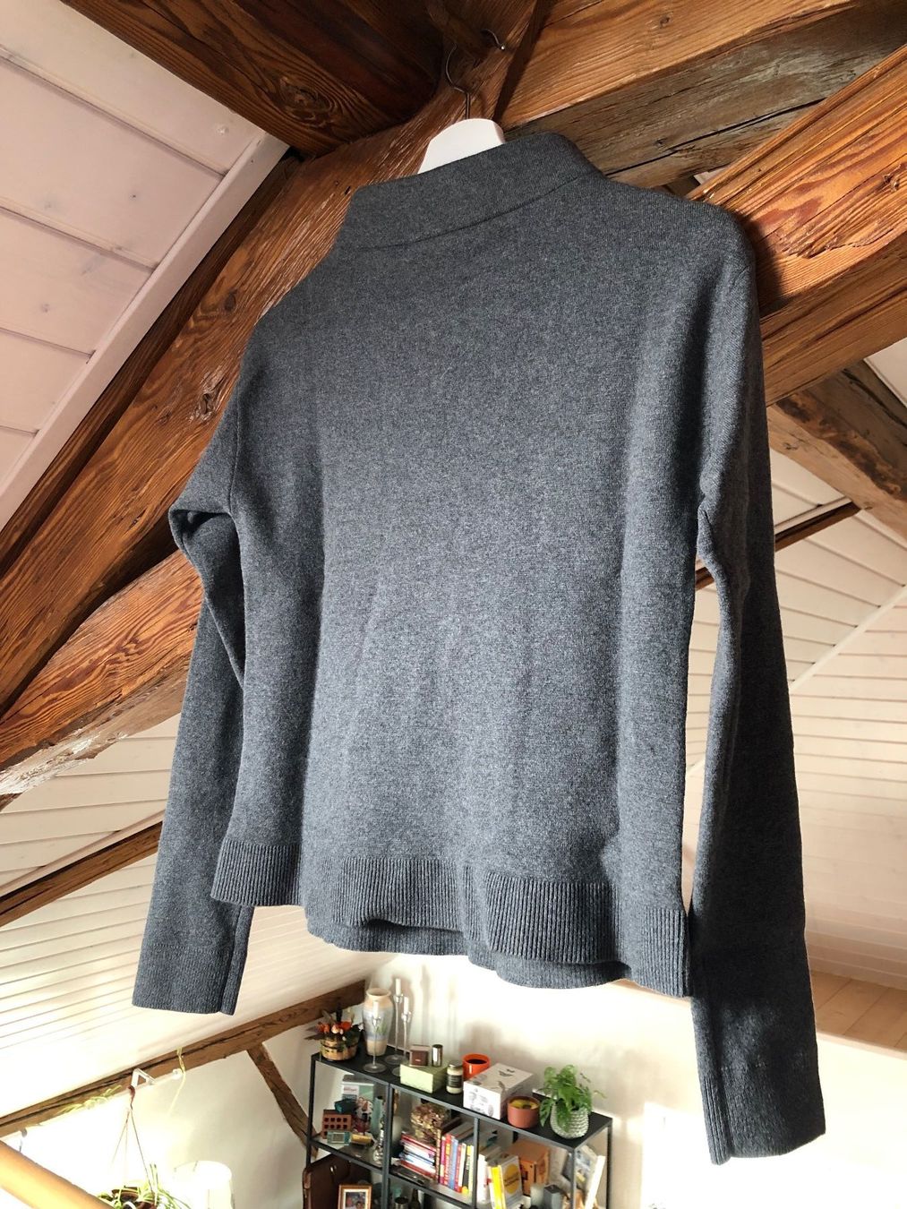 Other Stories Pulls & Sweat-shirts: & OTHER STORIES Pullover Coton & Laine Gris Col semi-rigide – D'occasion à St-Aubin FR par Tiweety 2