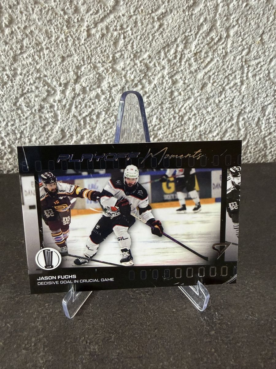 Sportzoo Cartes à collectionner: Jason Fuchs - Playoff Moments  – Neuf avec emballage d'origine à Réchy par Leeroy1998