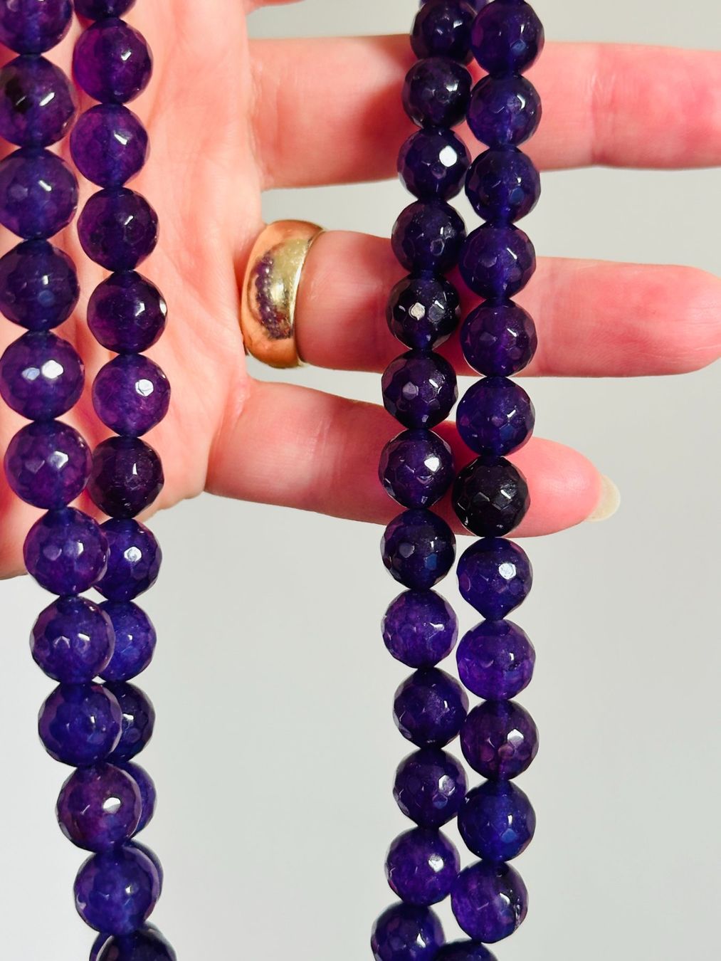 Catenine: Tanzanite Gemstone necklace – Nuovo e nell'imballaggio originale da Genève venduto da AGBERG 5