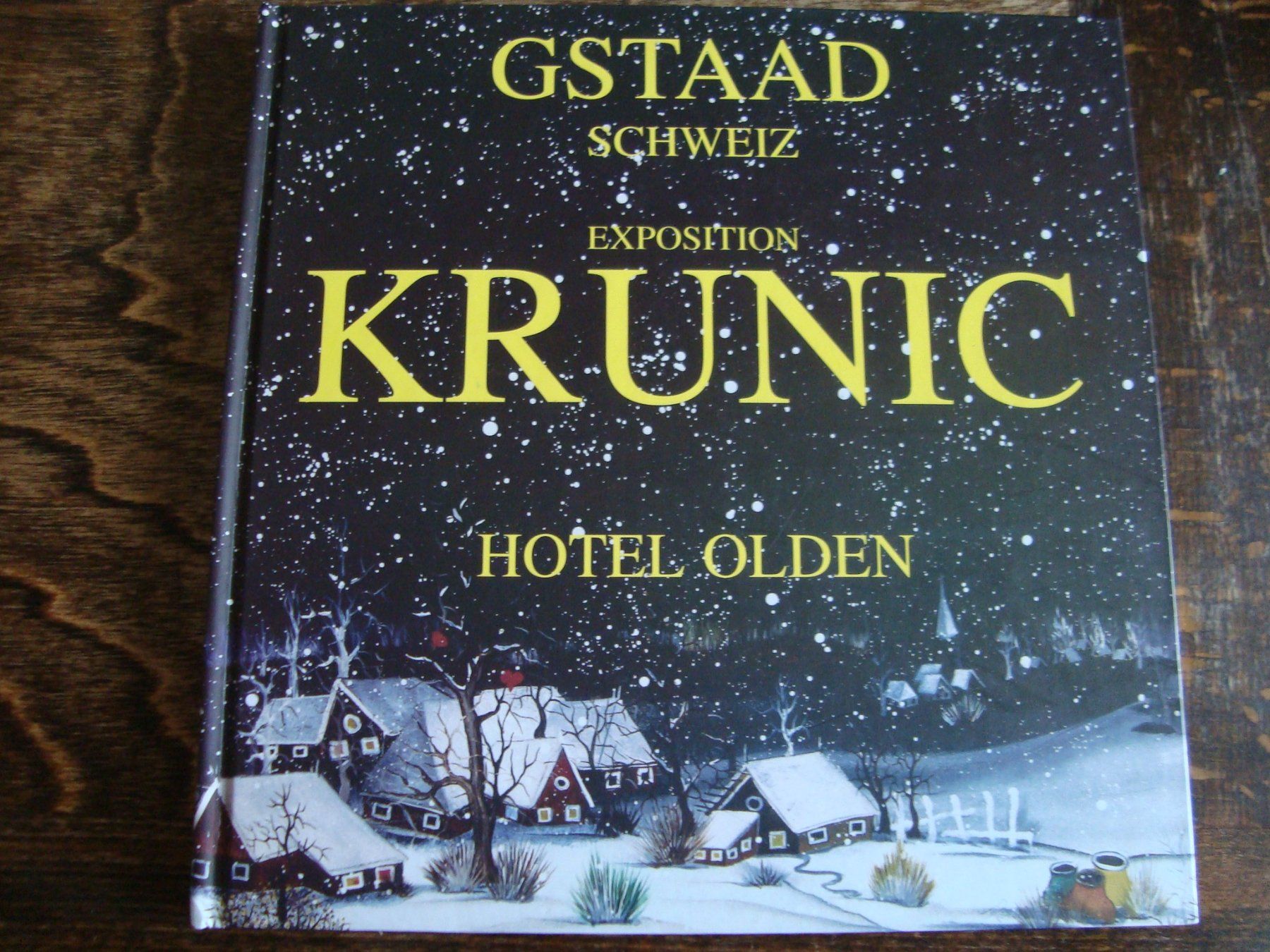 Livres: Krunic – Neuf (Voir description) à Fribourg par ruswil007