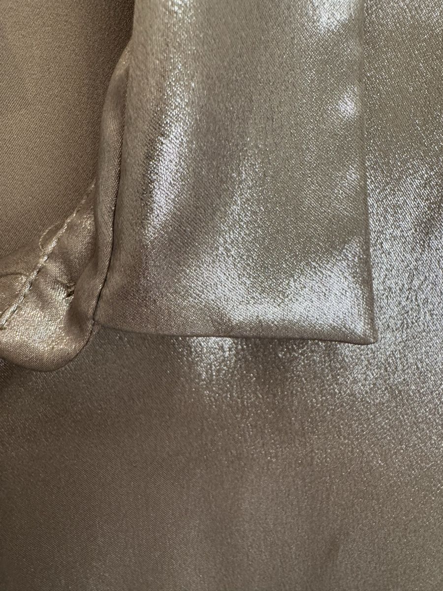 Zara Camicette: Zara Hemd, Glänzend, Gr. XS, Champagner Silber – Nuovo (secondo la descrizione) da Zürich venduto da Flo021000 3