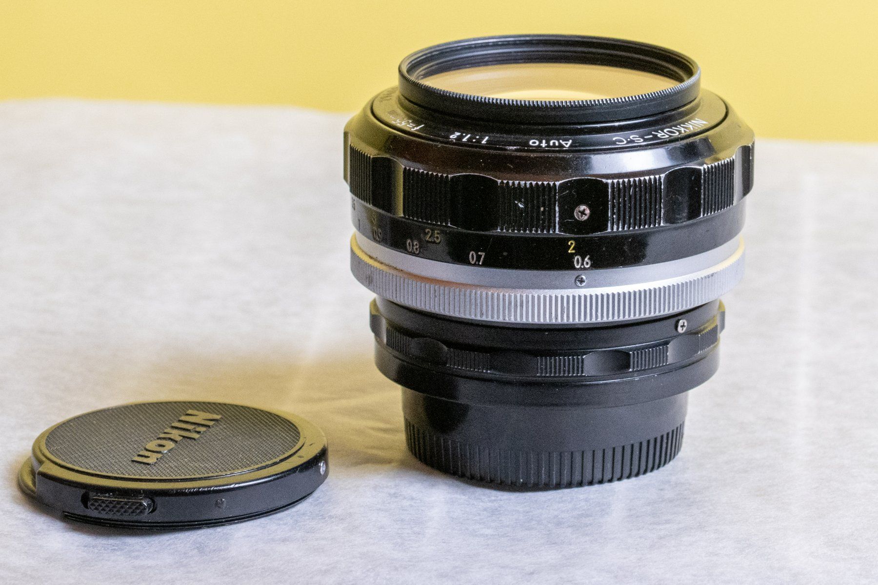 Nikon Obiettivi: Nikon Nikkor-SC 55mm 1:1.2 – Usato da Bubikon venduto da Manarola 3