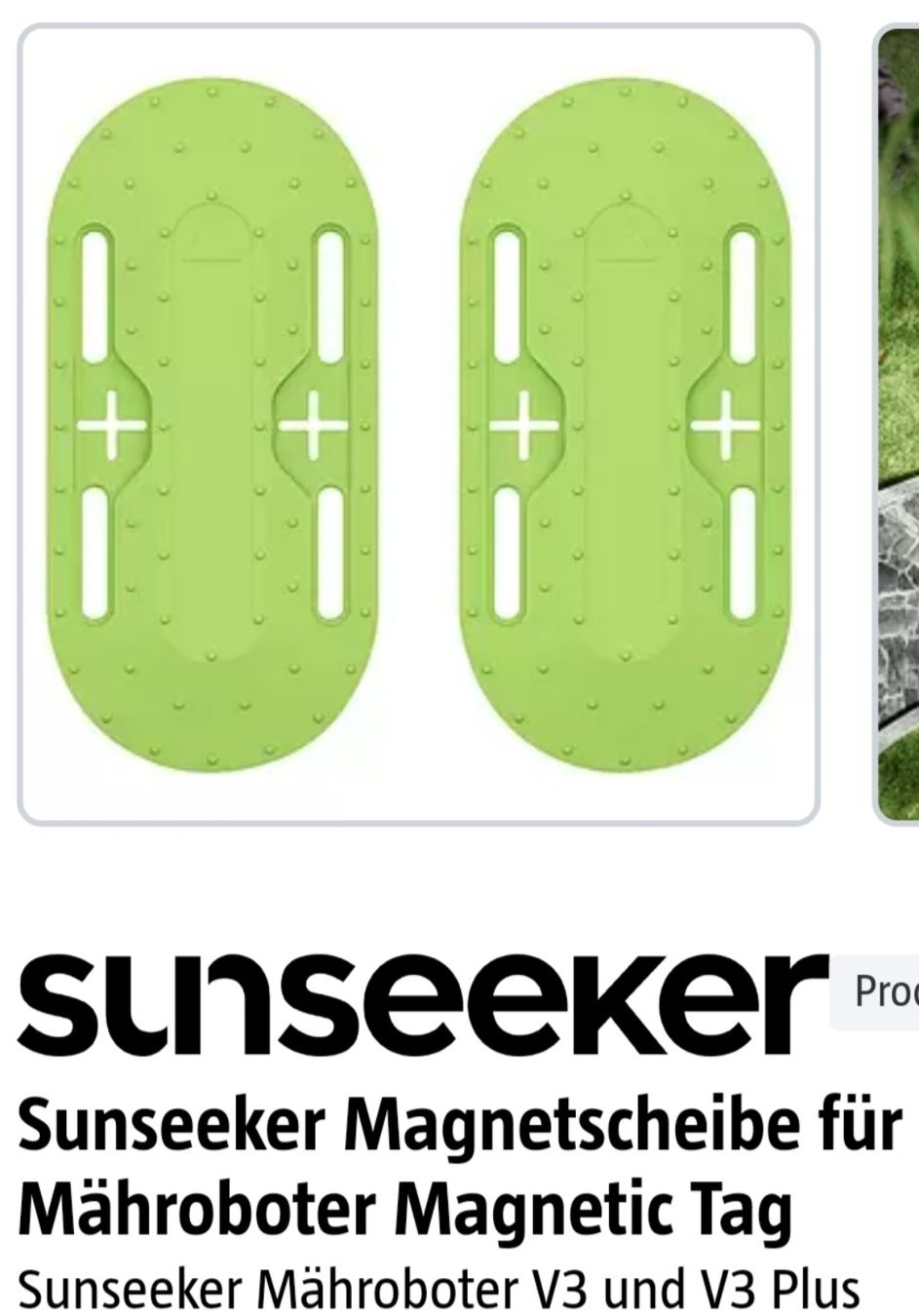 Rasenmäher: Sunseeker Mähroboter Magnetscheiben – Neu und originalverpackt aus Stein am Rhein von Sony55