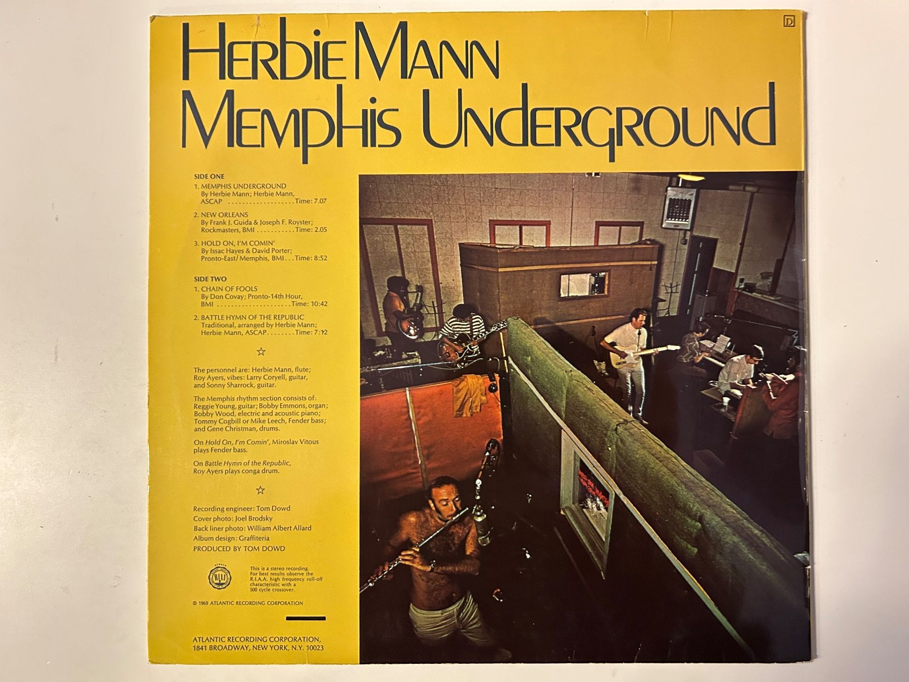 Dischi in vinile: Herbie Mann - Memphis Underground - Vinyl Schallplatte – Usato da Aesch BL venduto da BernisFlomi 1