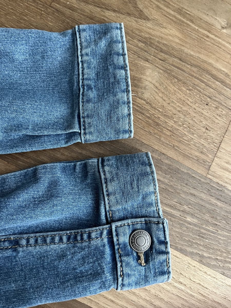 Benetton Giacche & Cappotti: Jeansjacke Benetton 146 / 150 – Usato da Luzern venduto da Aldabema 7