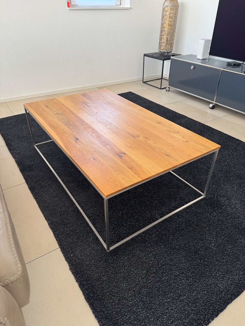 Tables: Salontisch Holz / Metall – D'occasion à Einsiedeln par Rona
