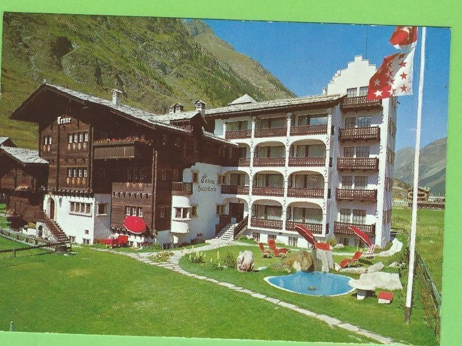 Ansichtskarten: Zermatt, Hostelleri Tenne – Gebraucht aus Zürich von t24_de