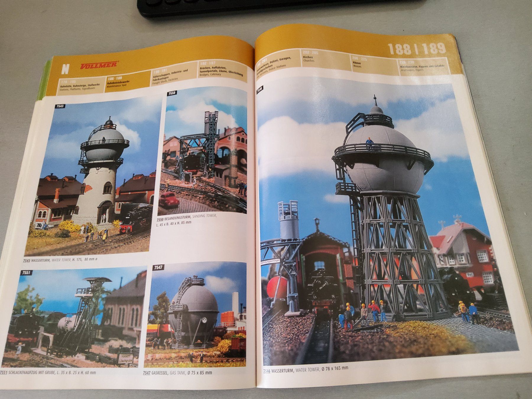 Vollmer Modellini di ferrovie: VOLLMER Hauptkatalog 2010 – Usato da Grüningen venduto da VENOM59 3