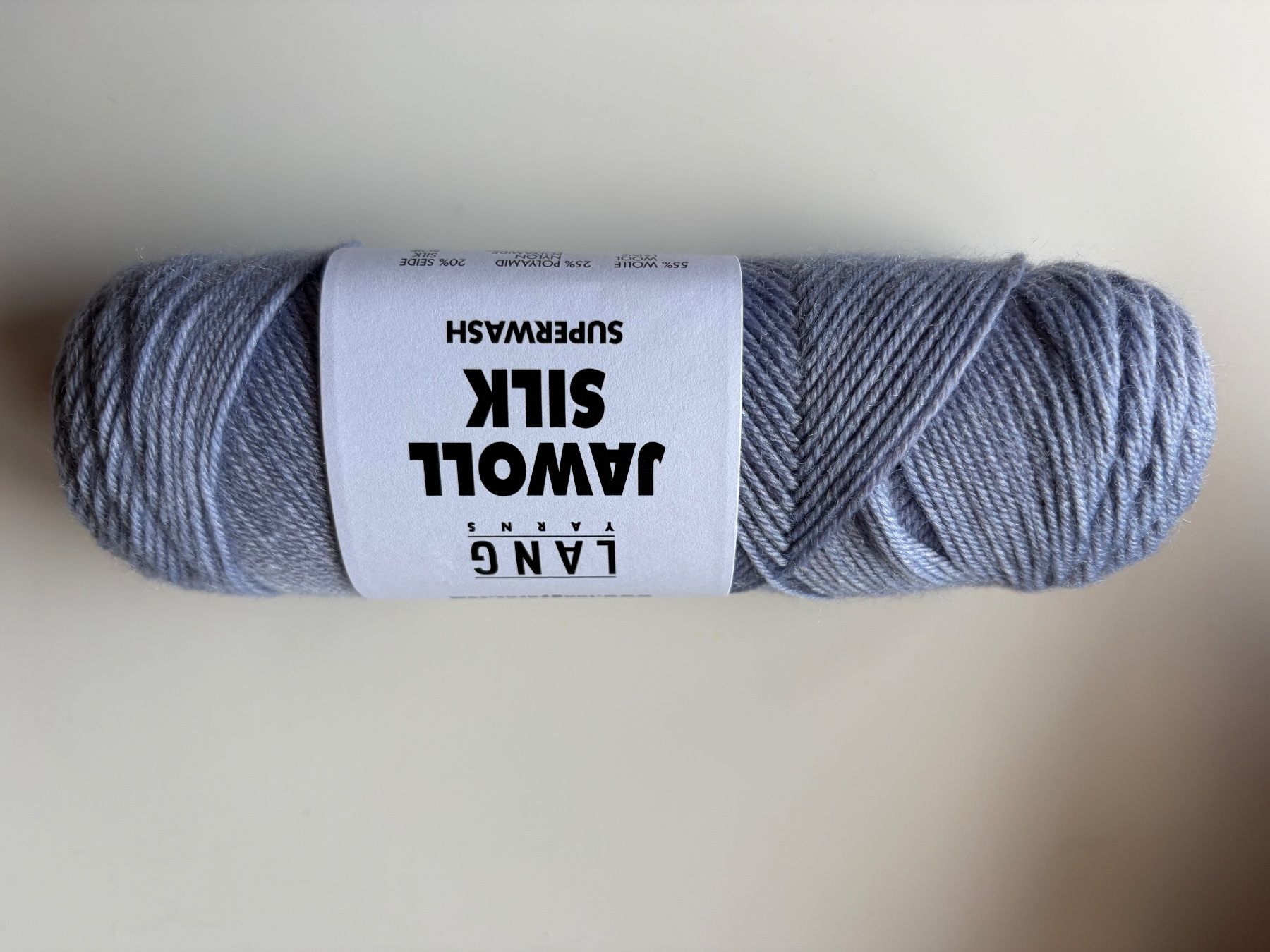 Lang Yarns Lana: 1 Knäuel Jawoll Silk Langyarns – Nuovo e nell'imballaggio originale da Büsserach venduto da bor_s88m