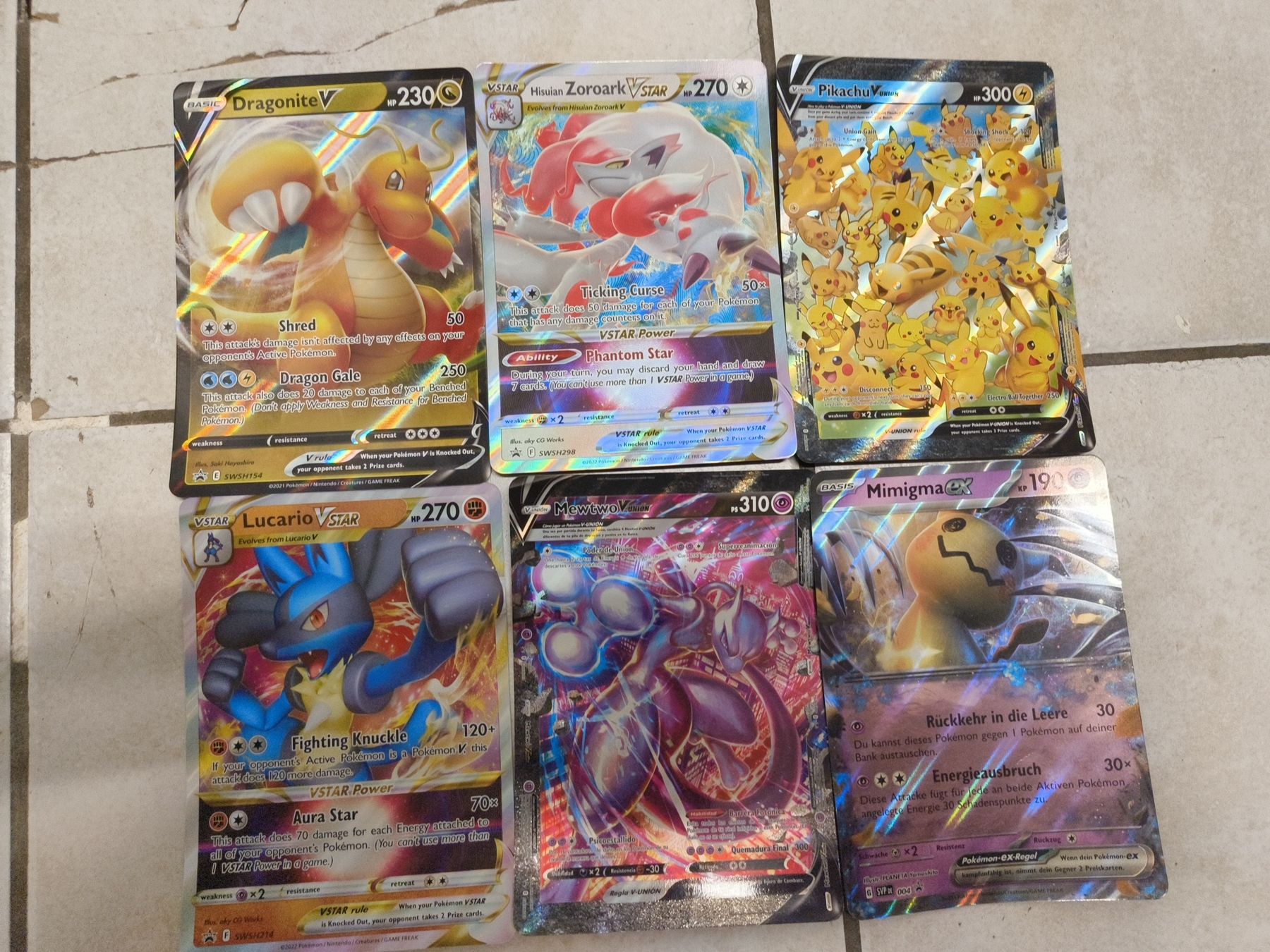 Pokémon Cartes à collectionner: Pokemon jumbo Cards coleccion 6 Karten – D'occasion à Basel par ricarpolis