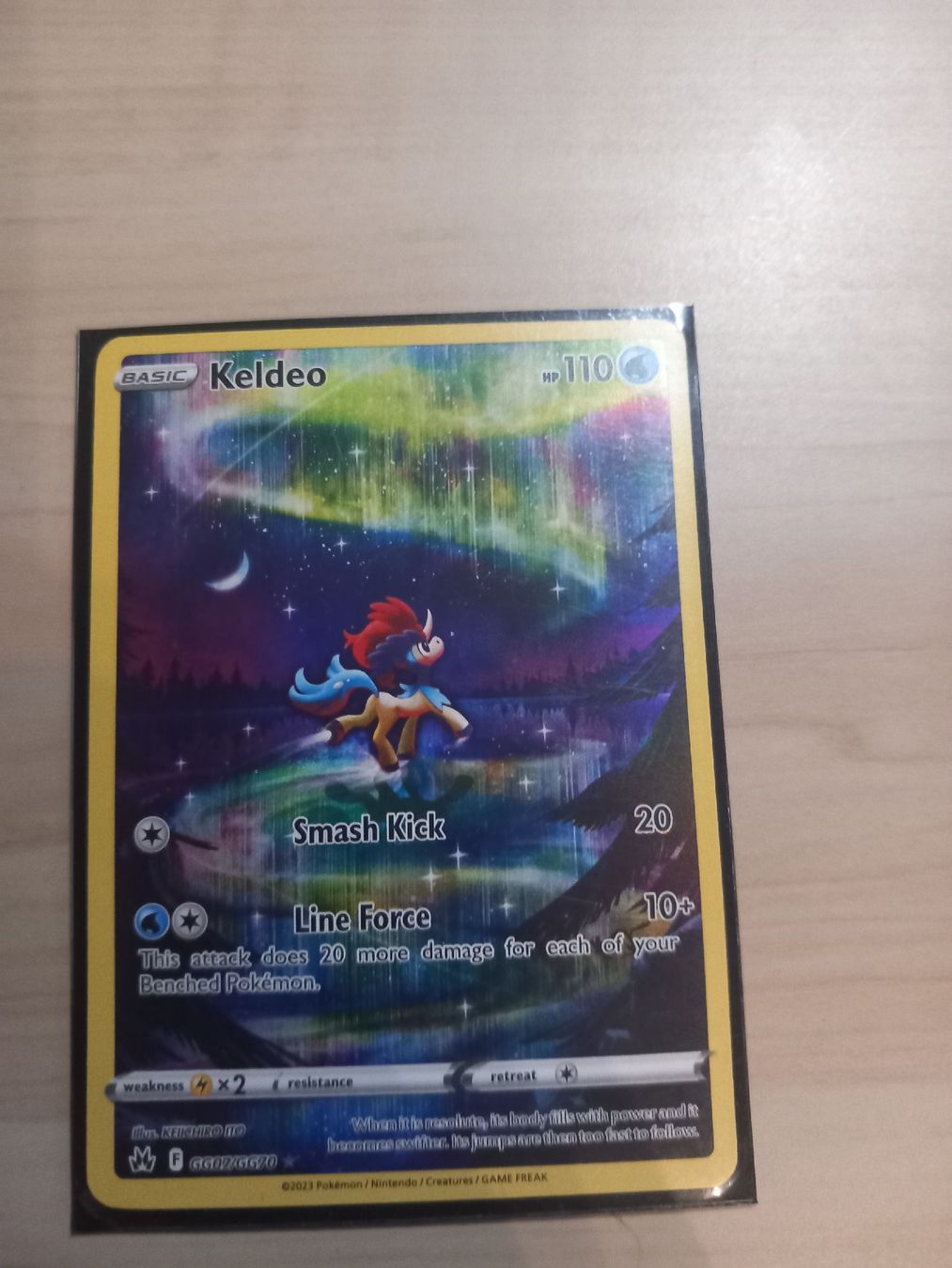 Cartes: Pokémon Karte Keldeo Basic 110 HP guter Zustand – D'occasion à Basel par mihai_nemtanu